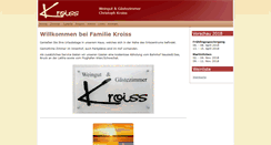 Desktop Screenshot of kroisswein.at